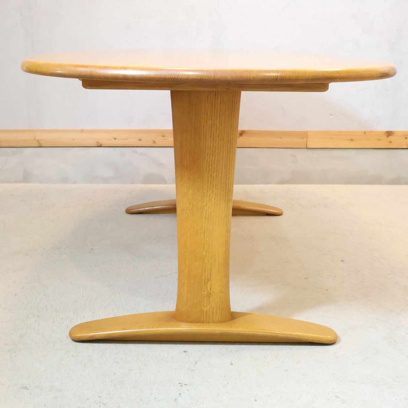 飛騨産業 HIDA キツツキマーク オーク材 ダイニングテーブル 和モダン