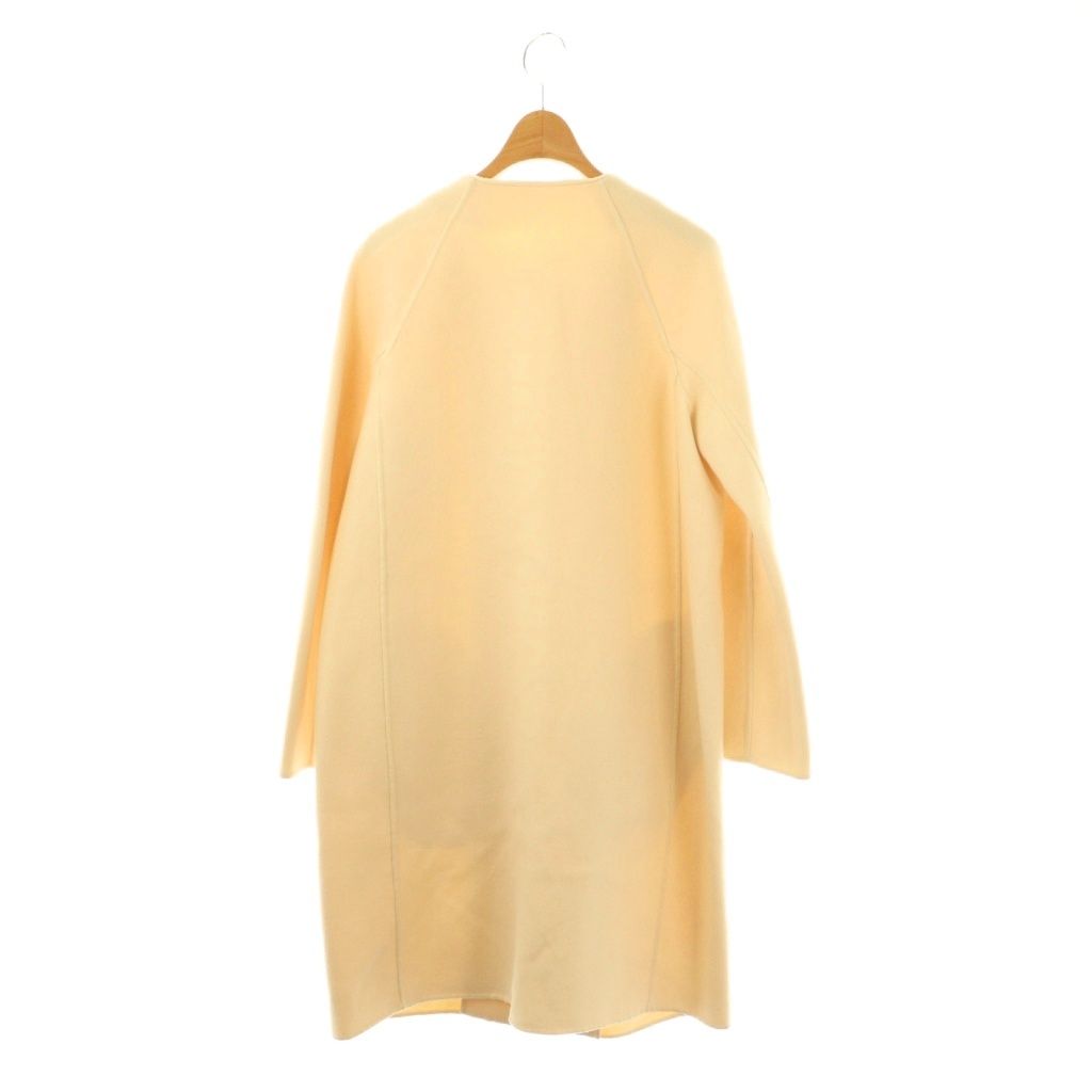 アベニールエトワール Aveniretoile ノーカラーコート ロング 36 オフ