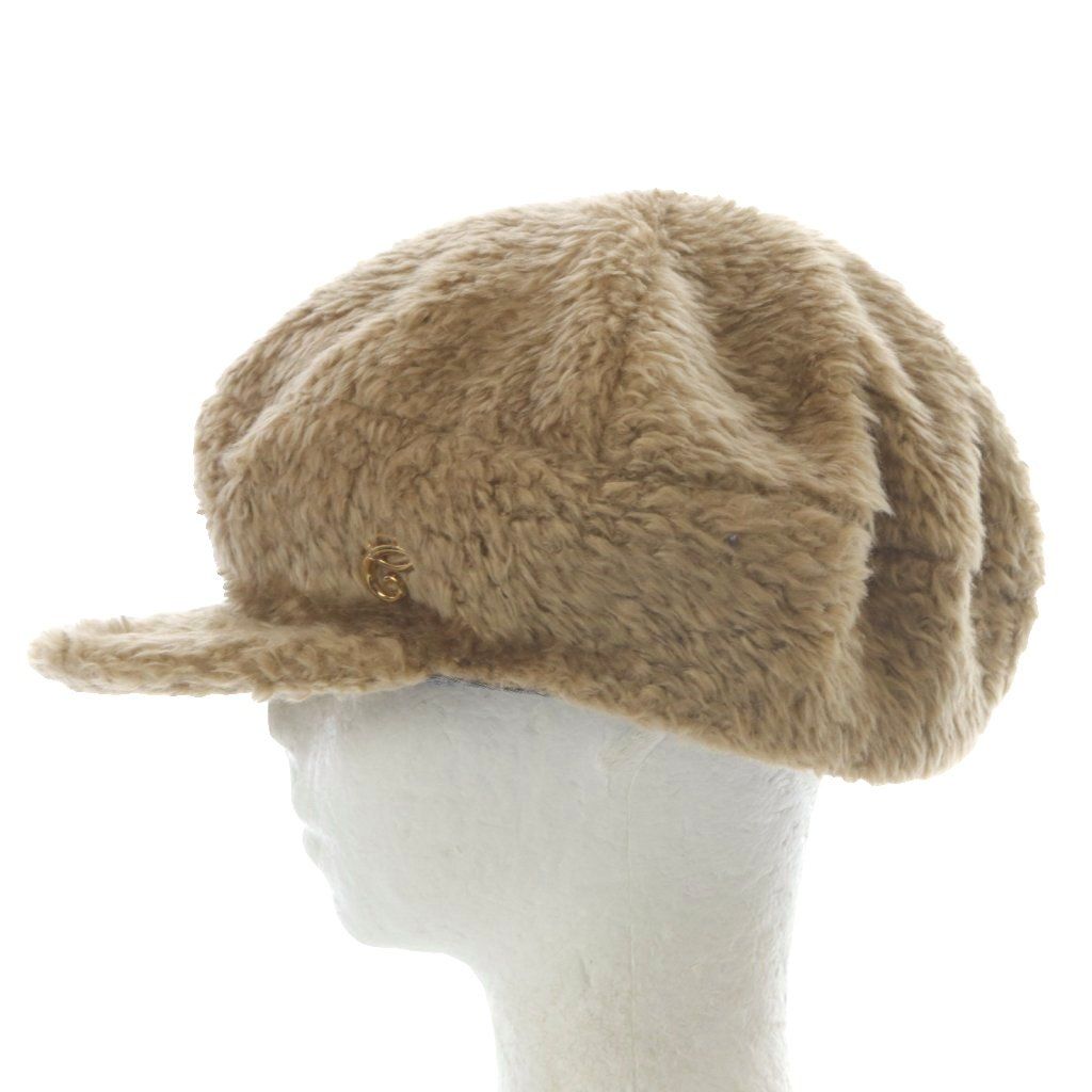 cokitika コキチカ ca4la カシラ コラボ　ファー帽子　ロシアハット カシラ CA4LA 帽子 キャスケット ファー ベージュ /YO14 - メルカリ
