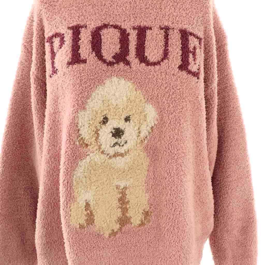 ジェラートピケ gelato pique トイプードルJQDプルオーバー ニット