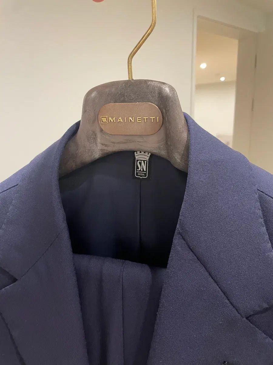 サルトリア ナポレターナ イン ソウル H-S クリスペア ダークネイビー スーツ 50