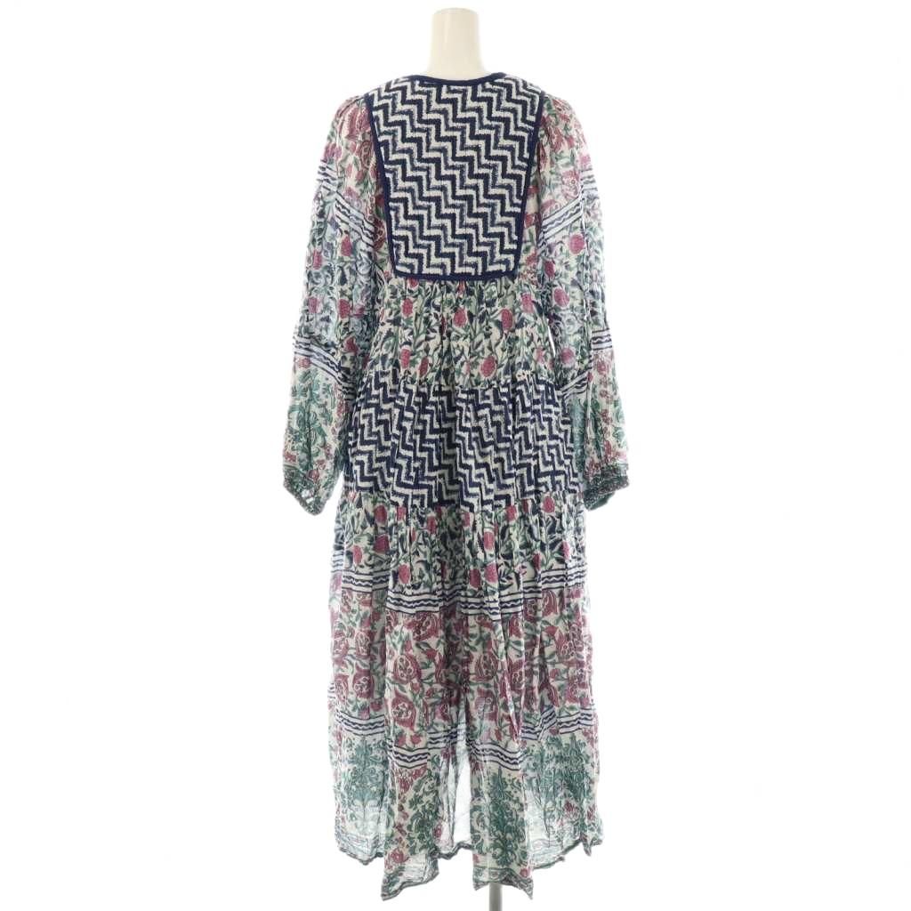 スローブ イエナ SLOBE IENA 25SS インドパネルティアードワンピース