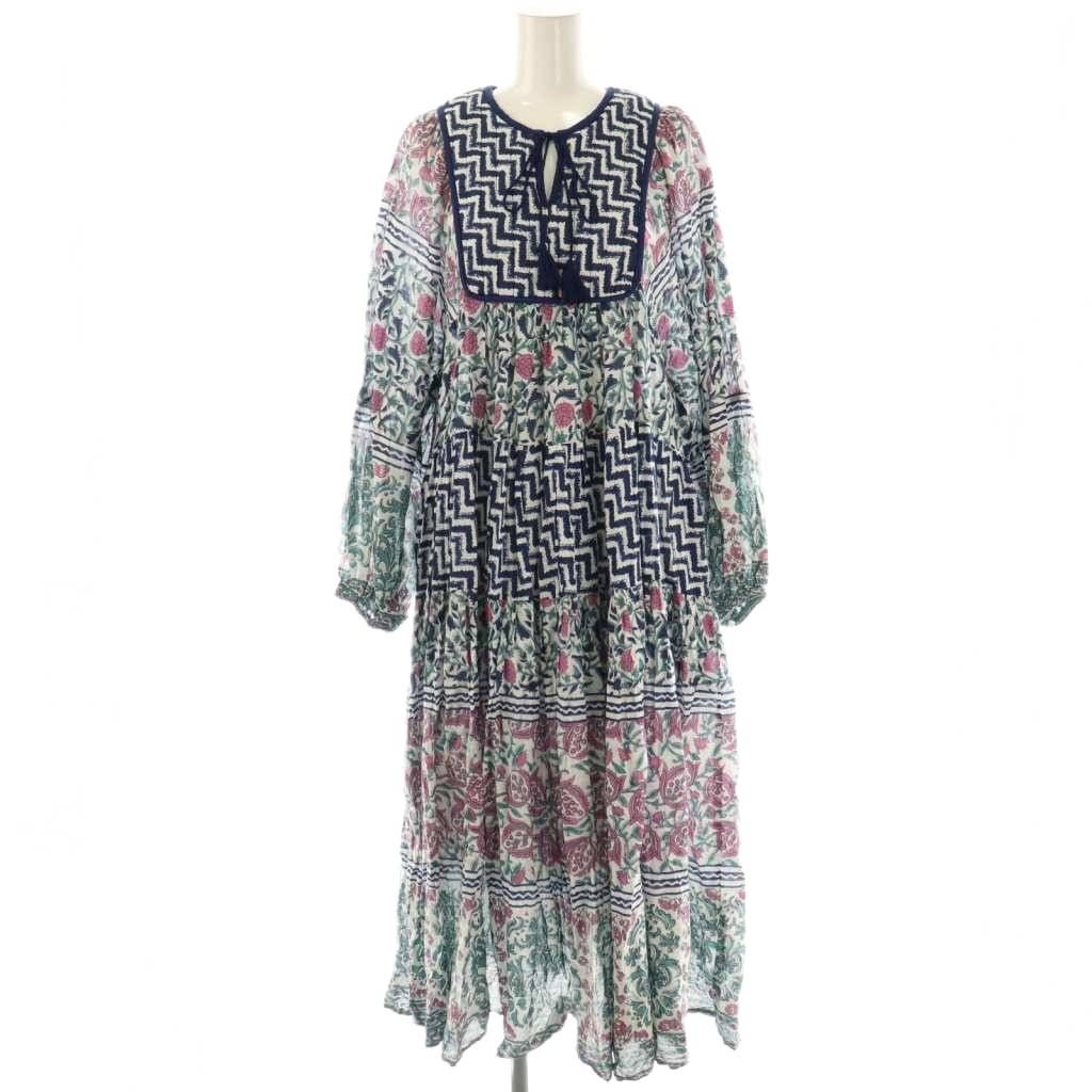 スローブ イエナ SLOBE IENA 25SS インドパネルティアードワンピース