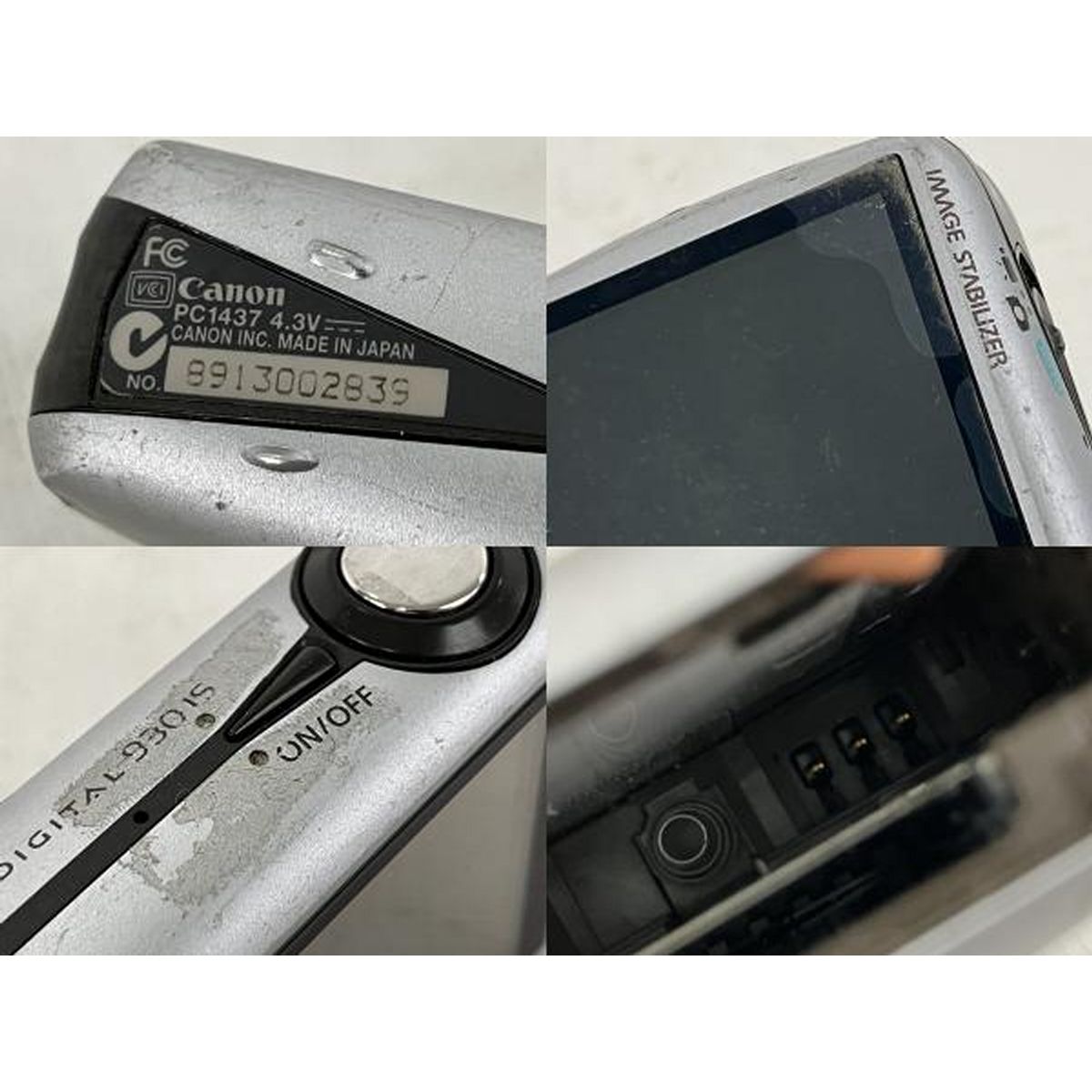 Canon IXY DIGITAL 930 IS PC1437 コンパクトデジタルカメラ 中古