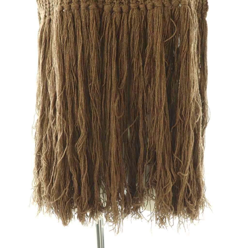 ハイク HYKE RIBBED TURTLENECK SWEATER CAPE ニット ベスト ウール