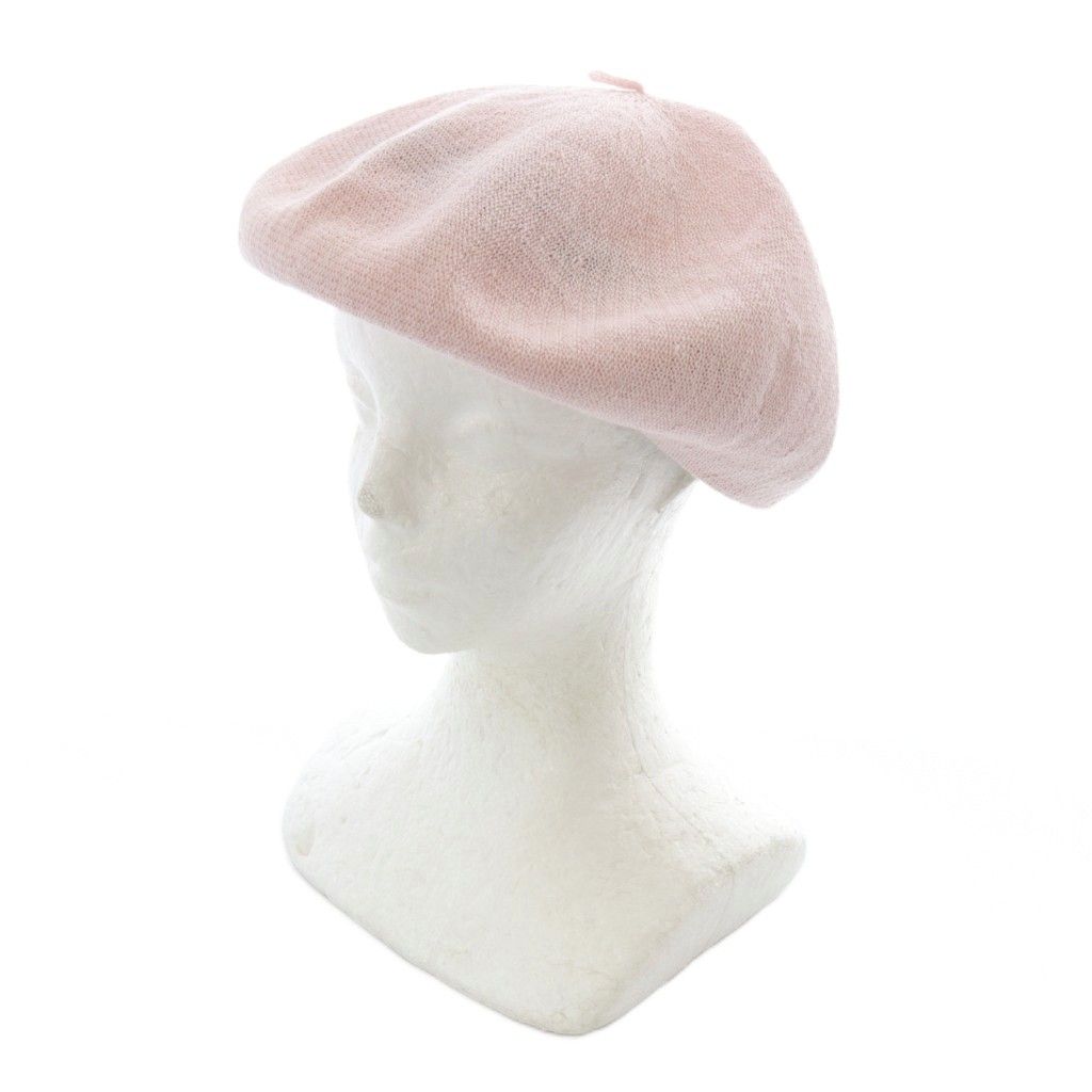 カシラ CA4LA ベレー帽 ピンク - メルカリ