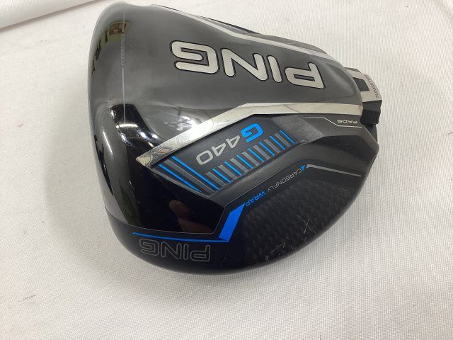 中古】ピン 【人気】G440 MAX ドライバー/ヘッド単品 カバー＆レンチ