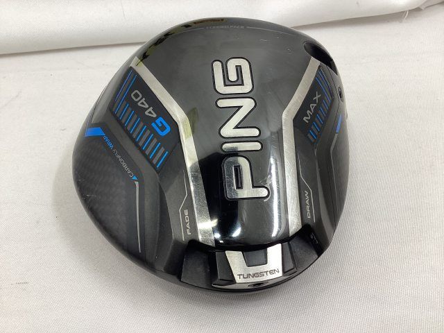 中古】ピン 【人気】G440 MAX ドライバー/ヘッド単品 カバー＆レンチ