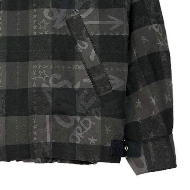 sacai 23SS x Eric Haze Check Zip Up Jacket - メルカリ