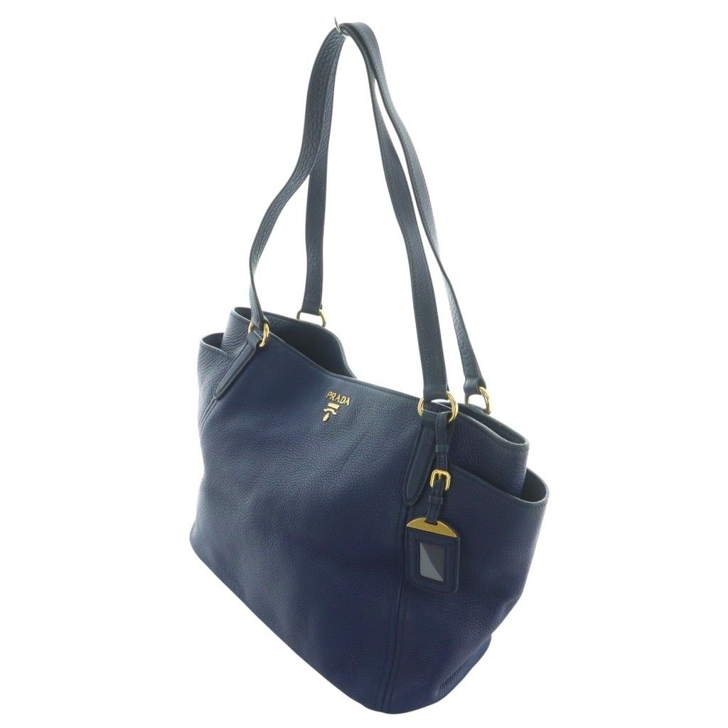 【一度使用】プラダ バック ネイビー 1BA866 VIT.DAINO 2way 一度使用】プラダ バック ネイビー 1BA866 VIT.DAINO 2way