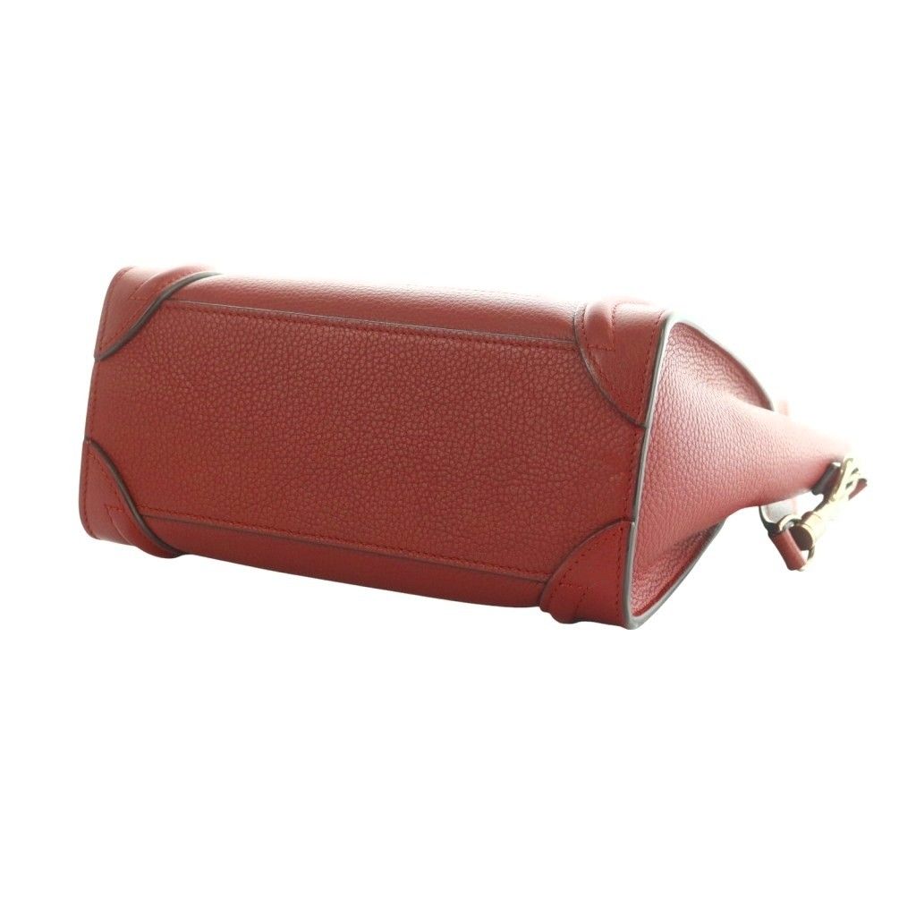 セリーヌ CELINE ラゲージ ナノショッパー バッグ ハンド ショルダー