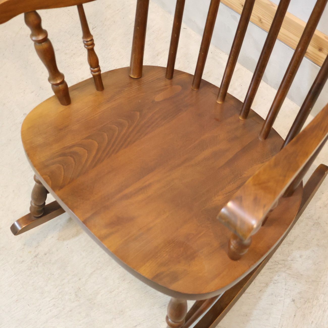 KASHIWA 柏木工 ロッキングチェア 飛騨家具 アンティーク調 揺り椅子