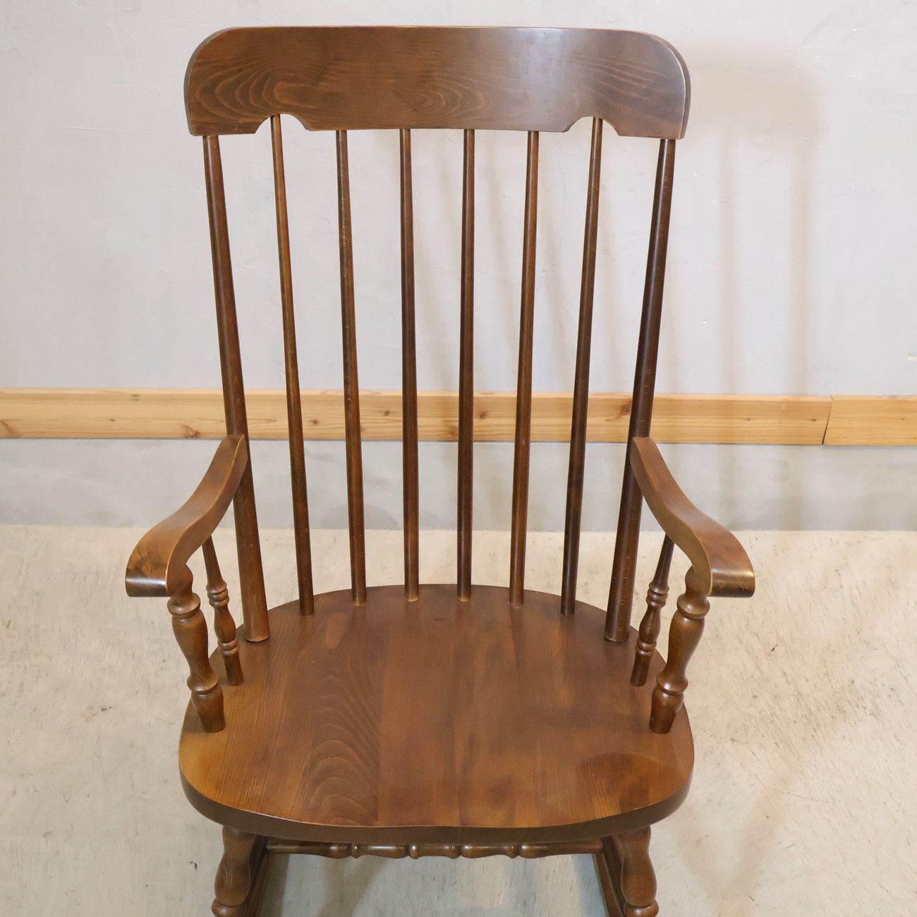 KASHIWA 柏木工 ロッキングチェア 飛騨家具 アンティーク調 揺り椅子