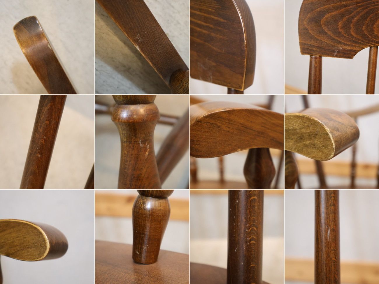 KASHIWA 柏木工 ロッキングチェア 飛騨家具 アンティーク調 揺り椅子