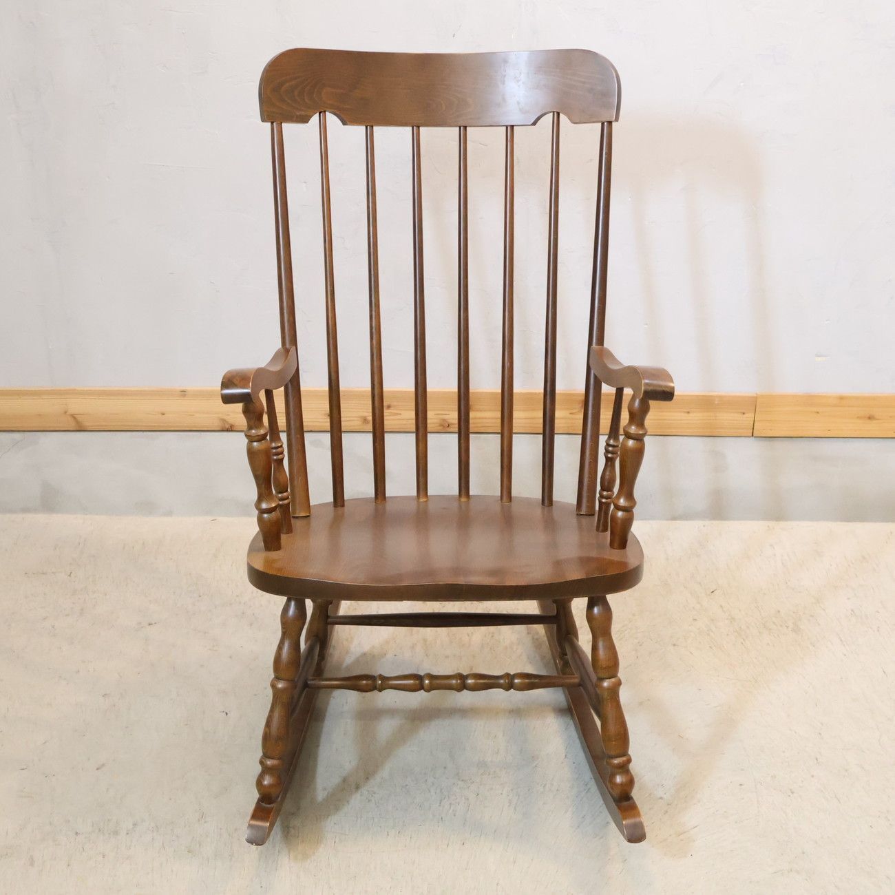KASHIWA 柏木工 ロッキングチェア 飛騨家具 アンティーク調 揺り椅子