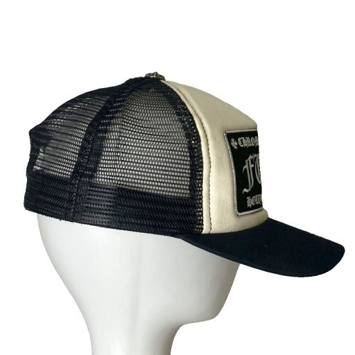 CHROME HEARTS メッシュキャップ ブラック/ホワイト クロムハーツ CHROME HEARTS Tracker Cap トラッカーキャップ 帽子