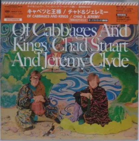 日本 CD Chad And Jeremy ー Paper Sleeve