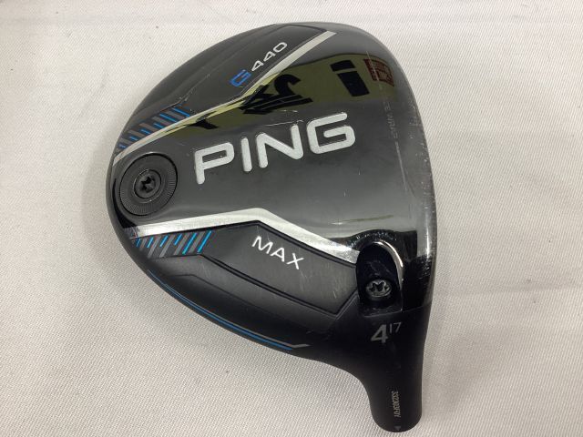 中古】ピン G440 MAX フェアウェイウッド 4W/ヘッド単品 カバー付き