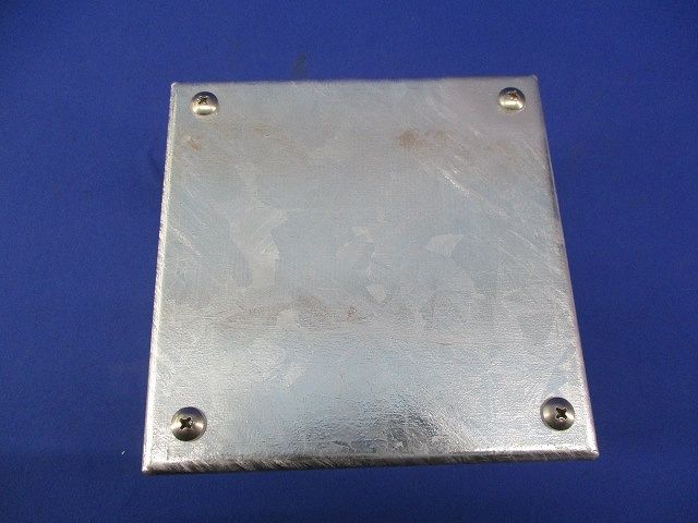  足付プルボックス ×150 亜鉛 WP 型番不明 電設資材 材料 資材