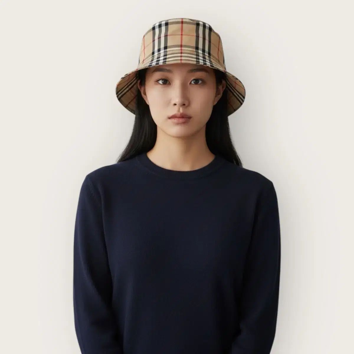 バーバリー 新モデル ホワイトラベル バケットハット