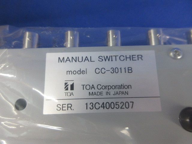 マニュアルスイッチャー6局 CC-3011 B