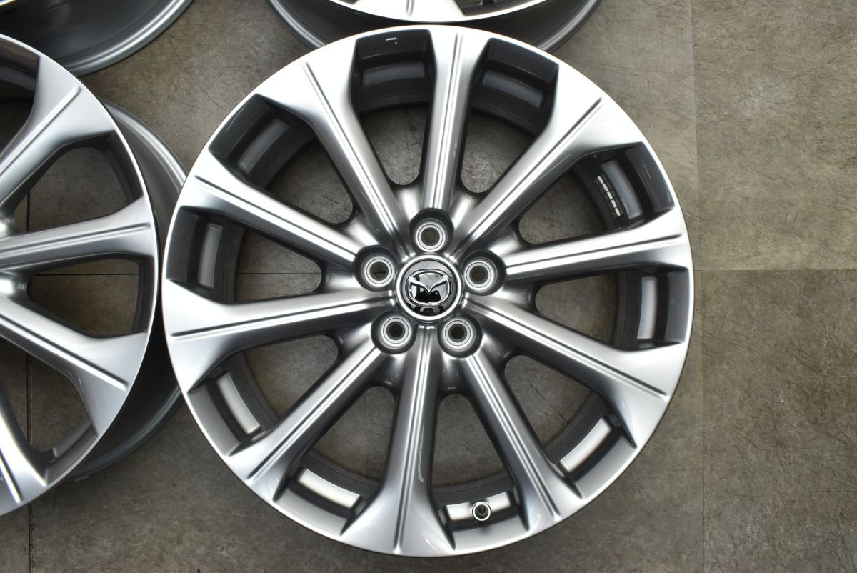  新車外し品 マツダ CX 60 20 in 7 5 J 45 PCD 114 3 4本セット 8 30 MX MAZDA 6 アテンザ 流用 納車外し 20インチ ホイール