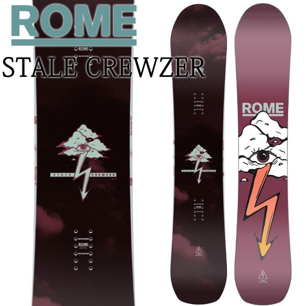 25 26 ROME ローム STALE CREWZER ステールクルーザー メンズ レディース スノーボード パーク 板 2026