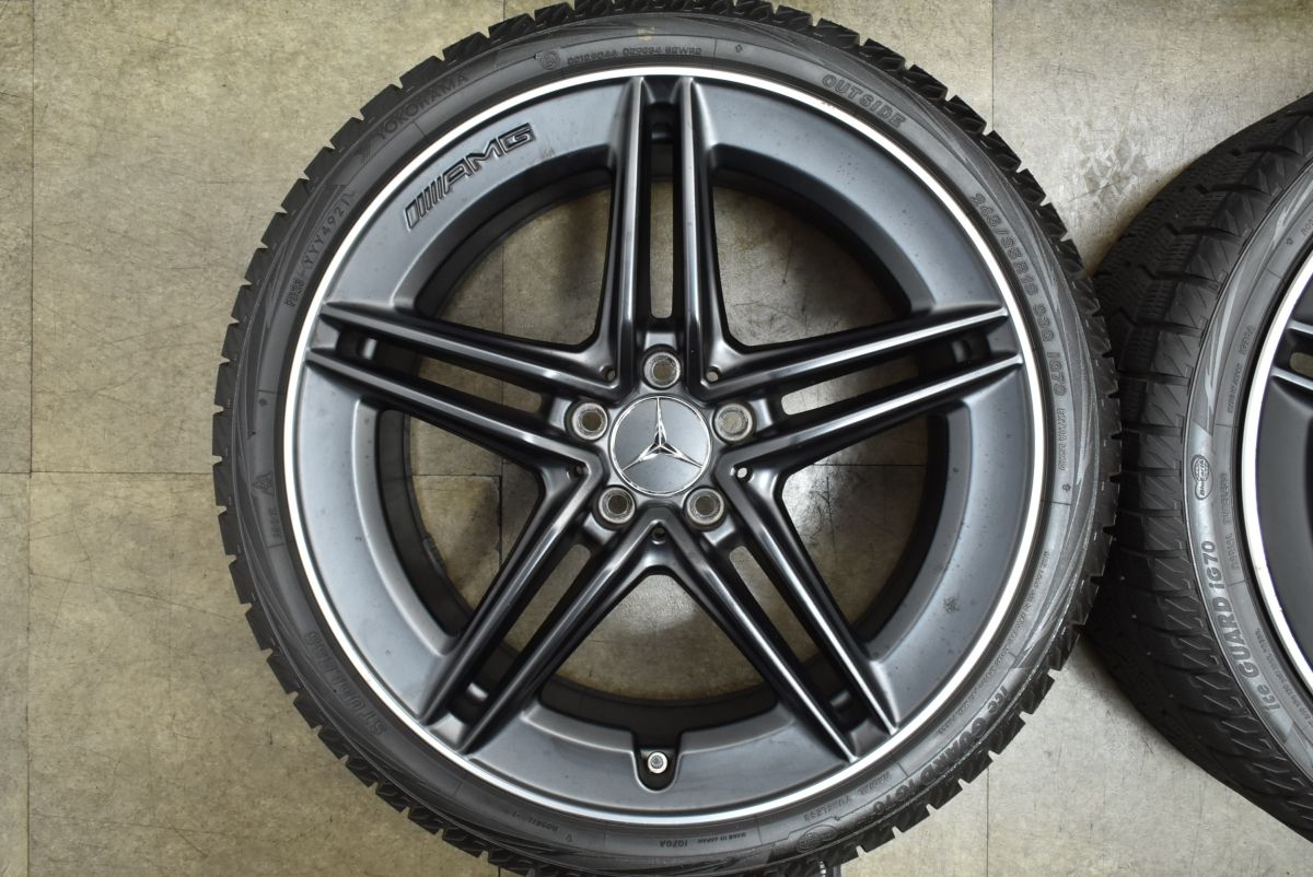 メルセデスAMG W 177 A 45 19 in 8 5 J 46 PCD 112 ヨコハマ アイスガード iG 70 245 35 R 品番 空気圧センサー付 ドライビングアシスト 19インチ 