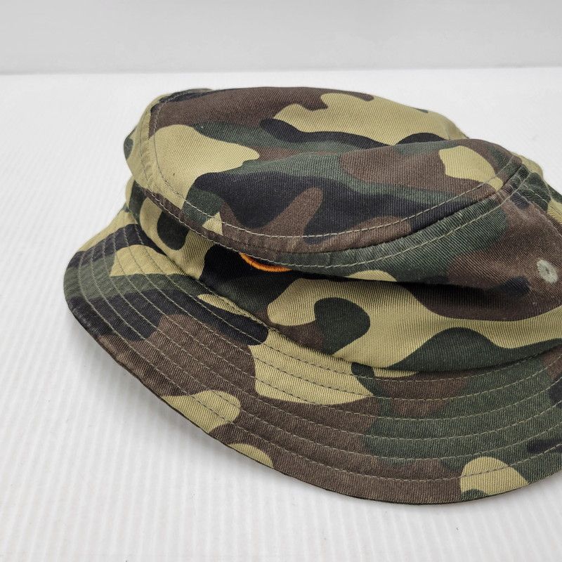 中古品】STUSSY ステューシー SS LINK BUCKET HAT CAMO SSリンク