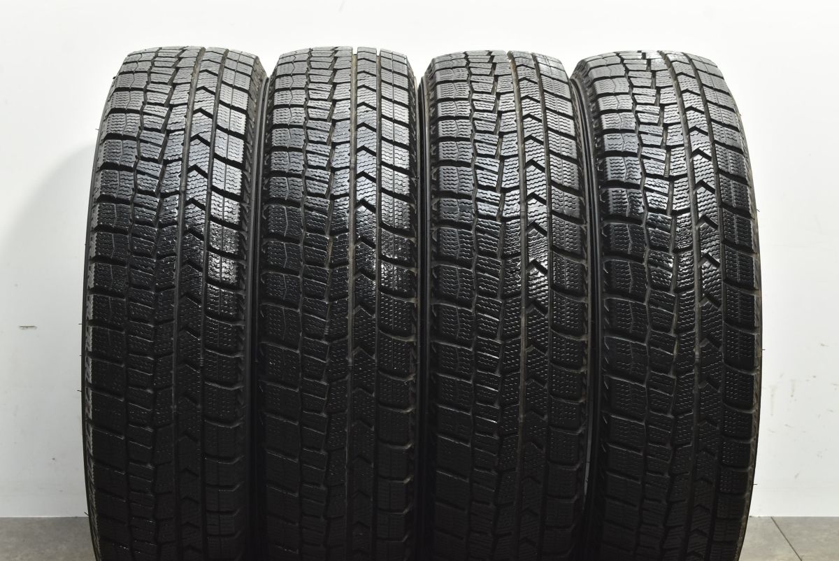 2024年製 バリ溝】ダンロップ ウィンターマックス WM02 155/65R14 4本