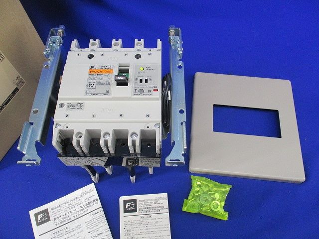 漏電警報付ブレーカ 4 P 50 A -4 050 K