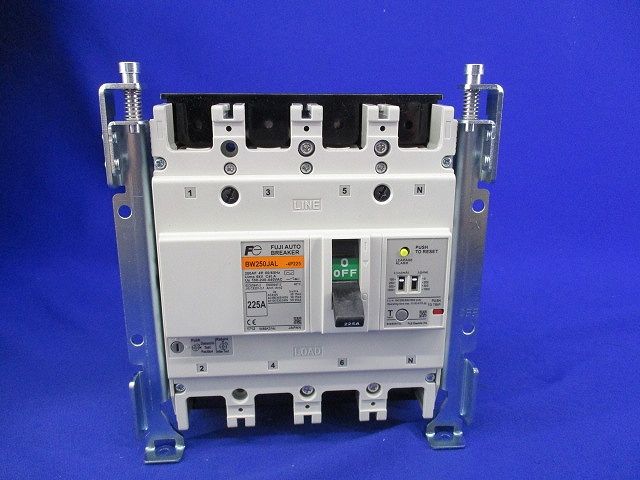  漏電警報付ブレーカ 4 P 225 A -4 K 電設資材 材料 資材