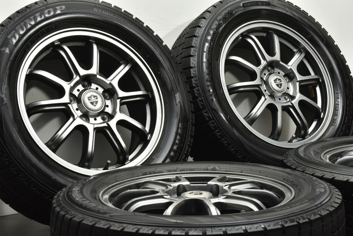 CX 3 ヴェゼル カムリ 等に ESTROSA 16 in 6 5 J 53 PCD 114 ダンロップ ウィンターマックス WM 02 215 60 R オデッセイ バリ溝