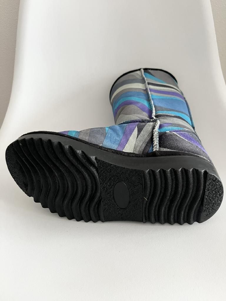 EMILIO PUCCI エミリオプッチ プッチ柄ムートンブーツ 36 秋冬