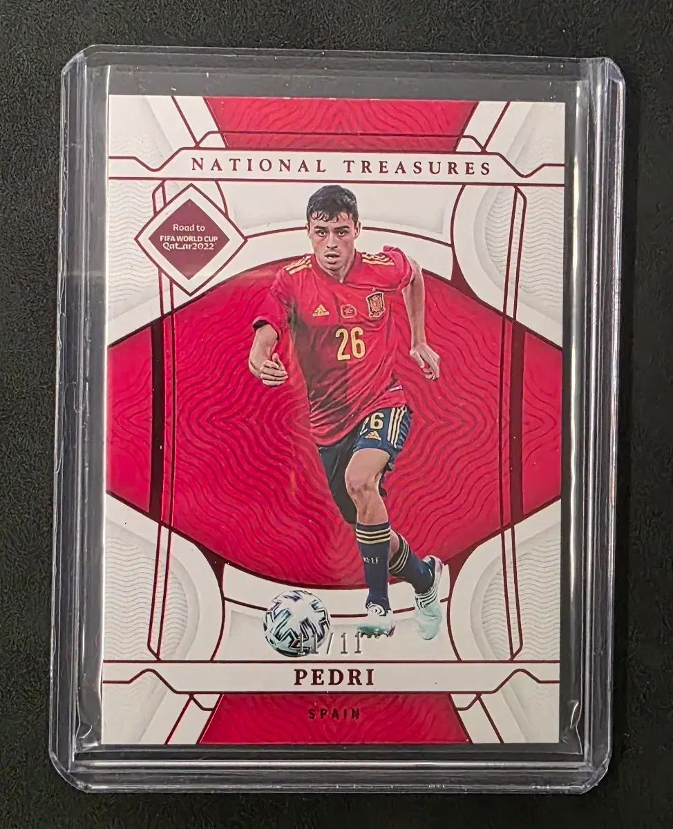 パニーニ National Treasures ペドリ Pedri カード 11