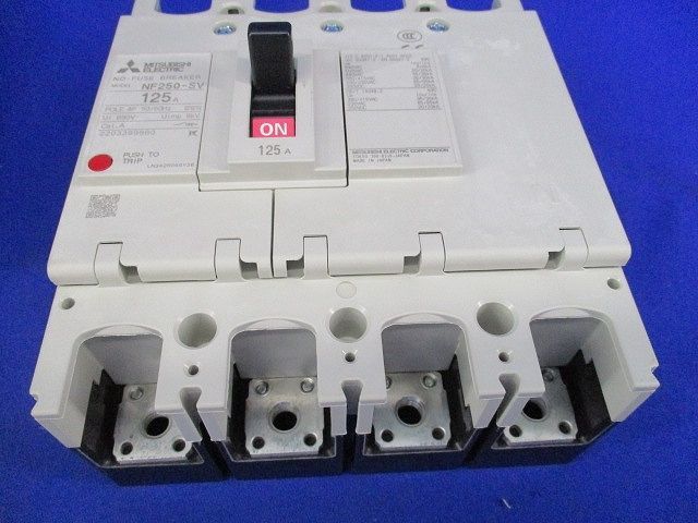  ノーヒューズブレーカー4 P 125 A NF 250-SV 電設資材 材料 資材