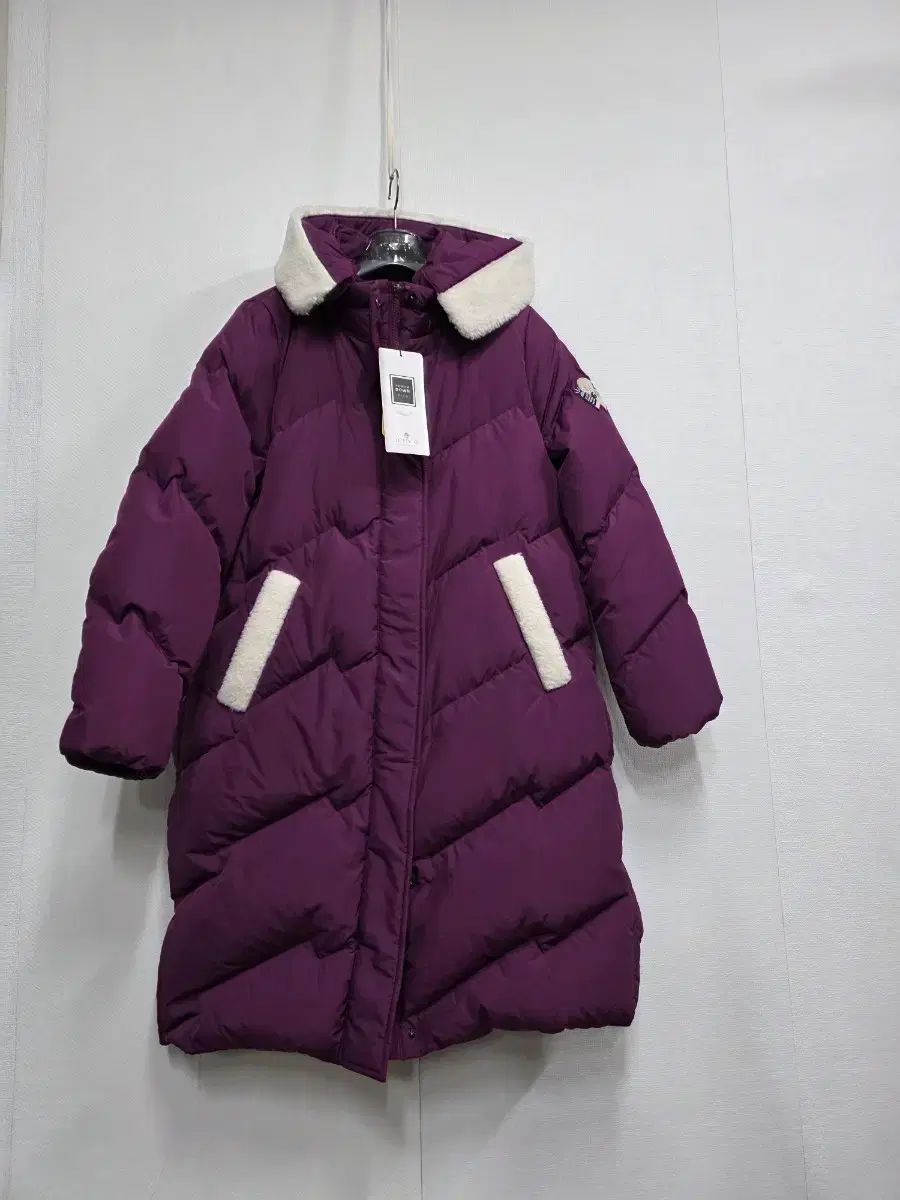 ELLEゴルフダウン パープル