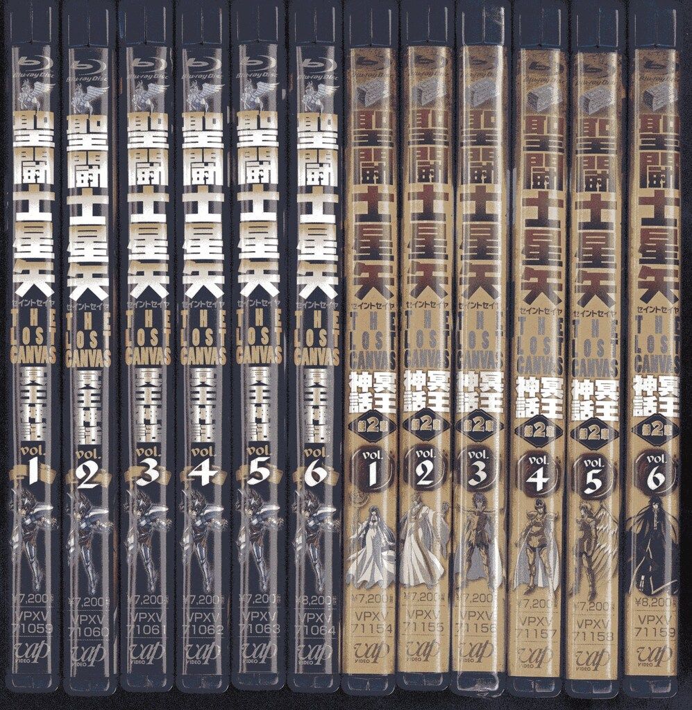 アニメBlu-ray 車田正美 初回)聖闘士星矢 THE LOST CANVAS 冥王神話 1