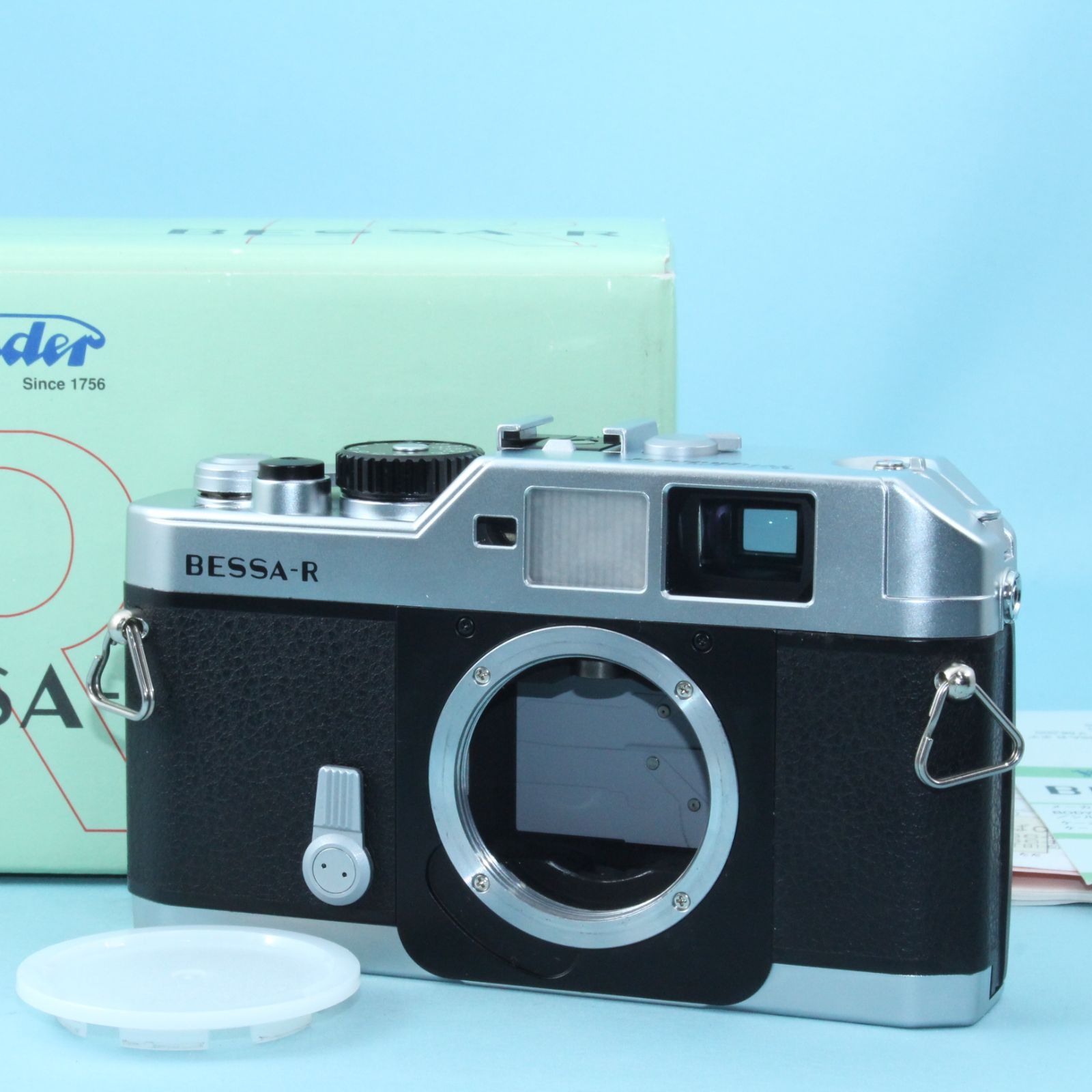 わ*ん様 VOIGTLANDER BESSA-R レンジファインダー 美品 Voigtlander BESSA-R シルバー ボディ 元箱付き 返品保証