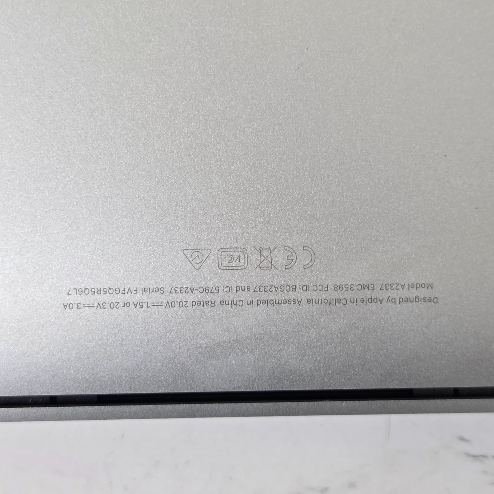 液晶割れ】【ジャンク】MacBook Air M1 2020 / 8GB / 256GB 52 - メルカリ