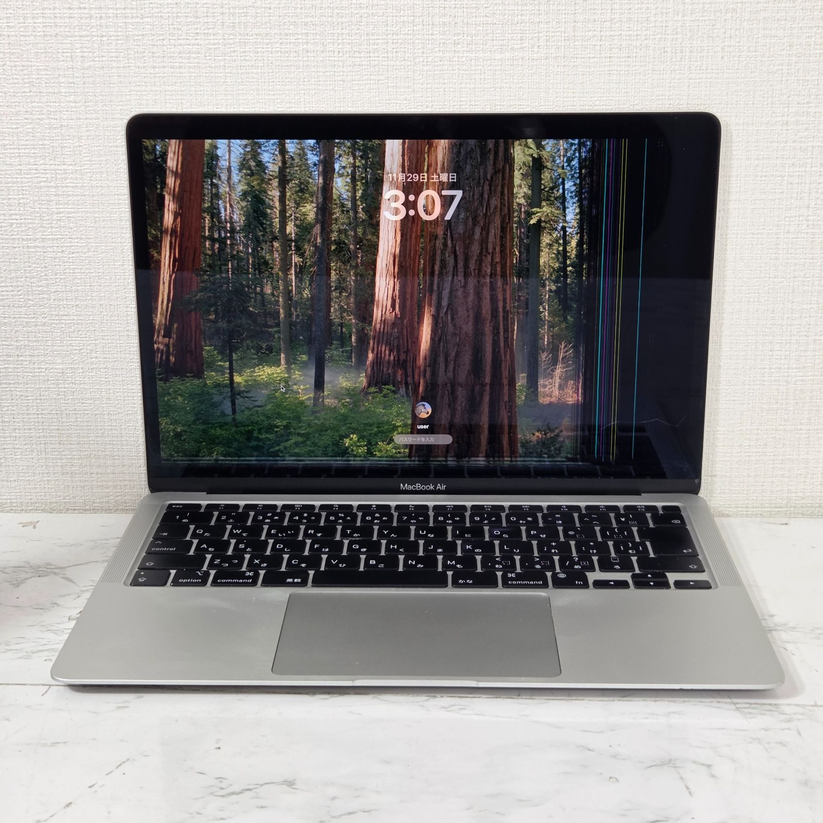 液晶割れ】【ジャンク】MacBook Air M1 2020 / 8GB / 256GB 52 - メルカリ