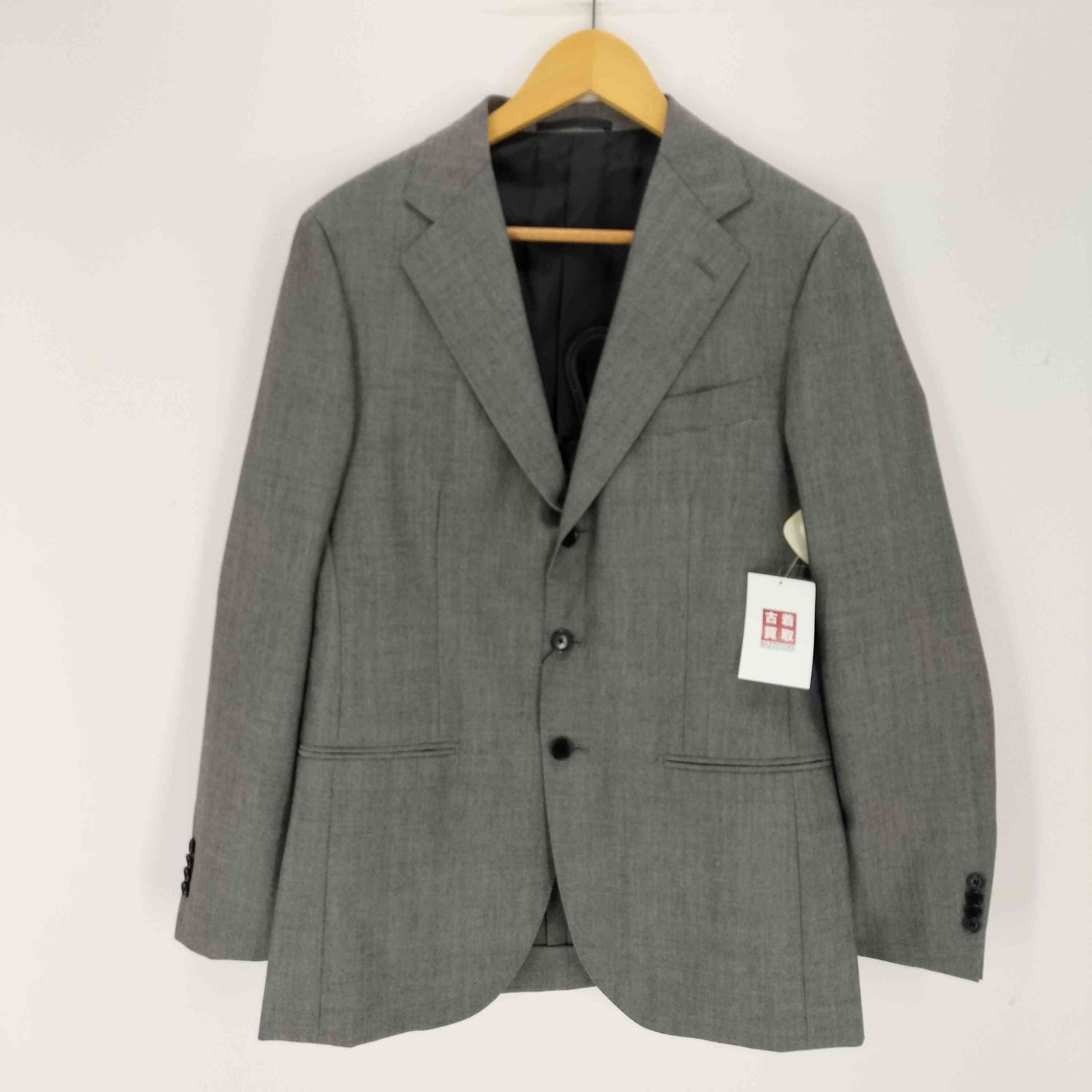 ユナイテッドアローズ UNITED ARROWS ウール モヘヤ キャンバス シングル3ボタン スーツ メンズ 48