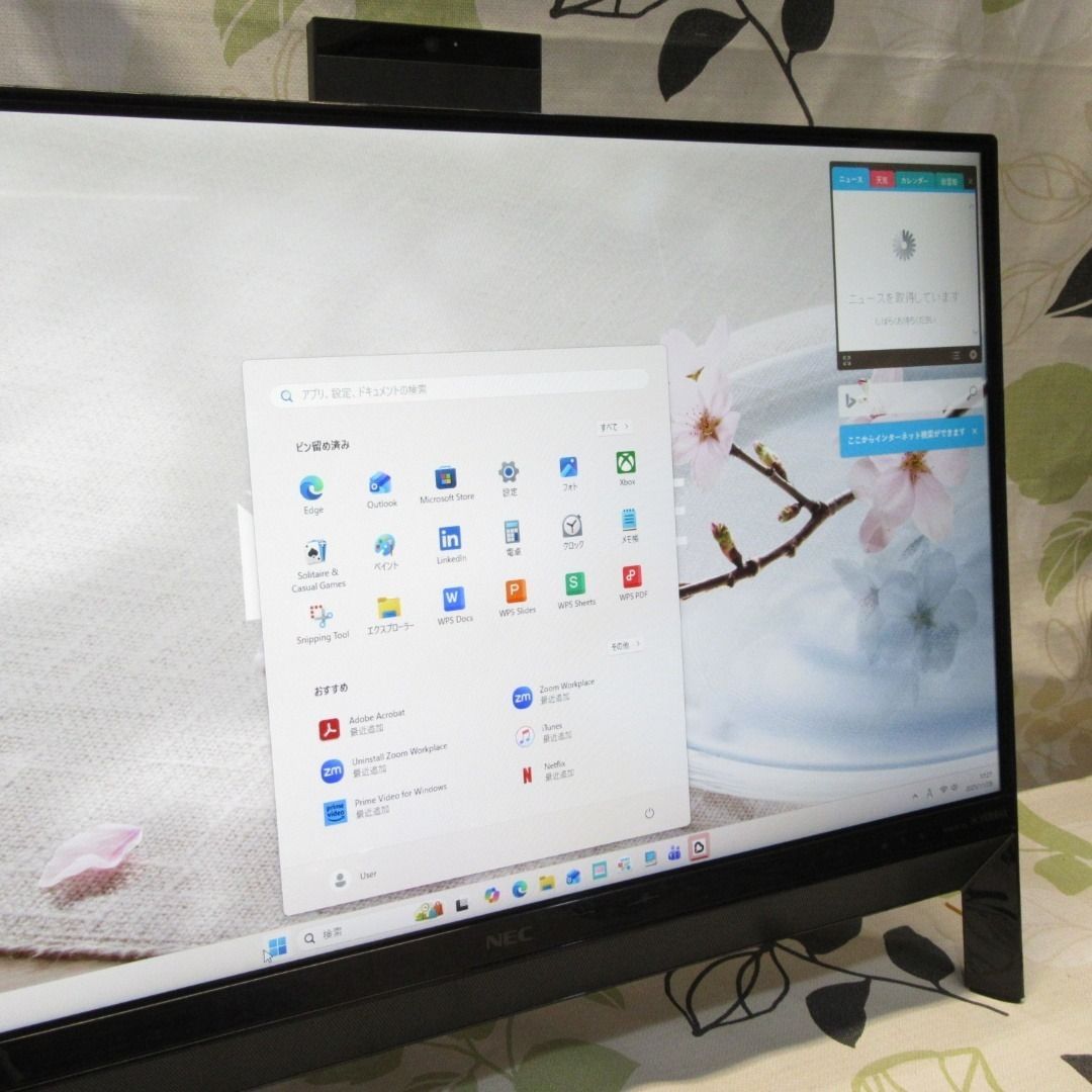 Win11公式対応8世代i5/メ8GB/新品SSD/地デジBSCS/無線/カメラ - メルカリ