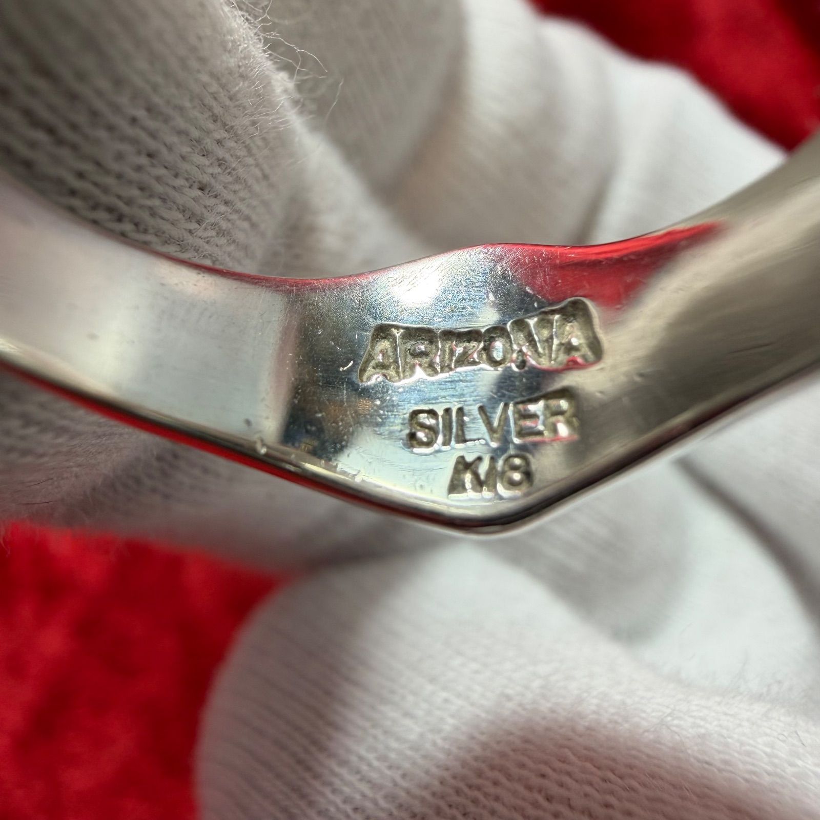 美品 太陽神 リング18号 SILVER×K18 6.3gアリゾナフリーダム/ARIZONA