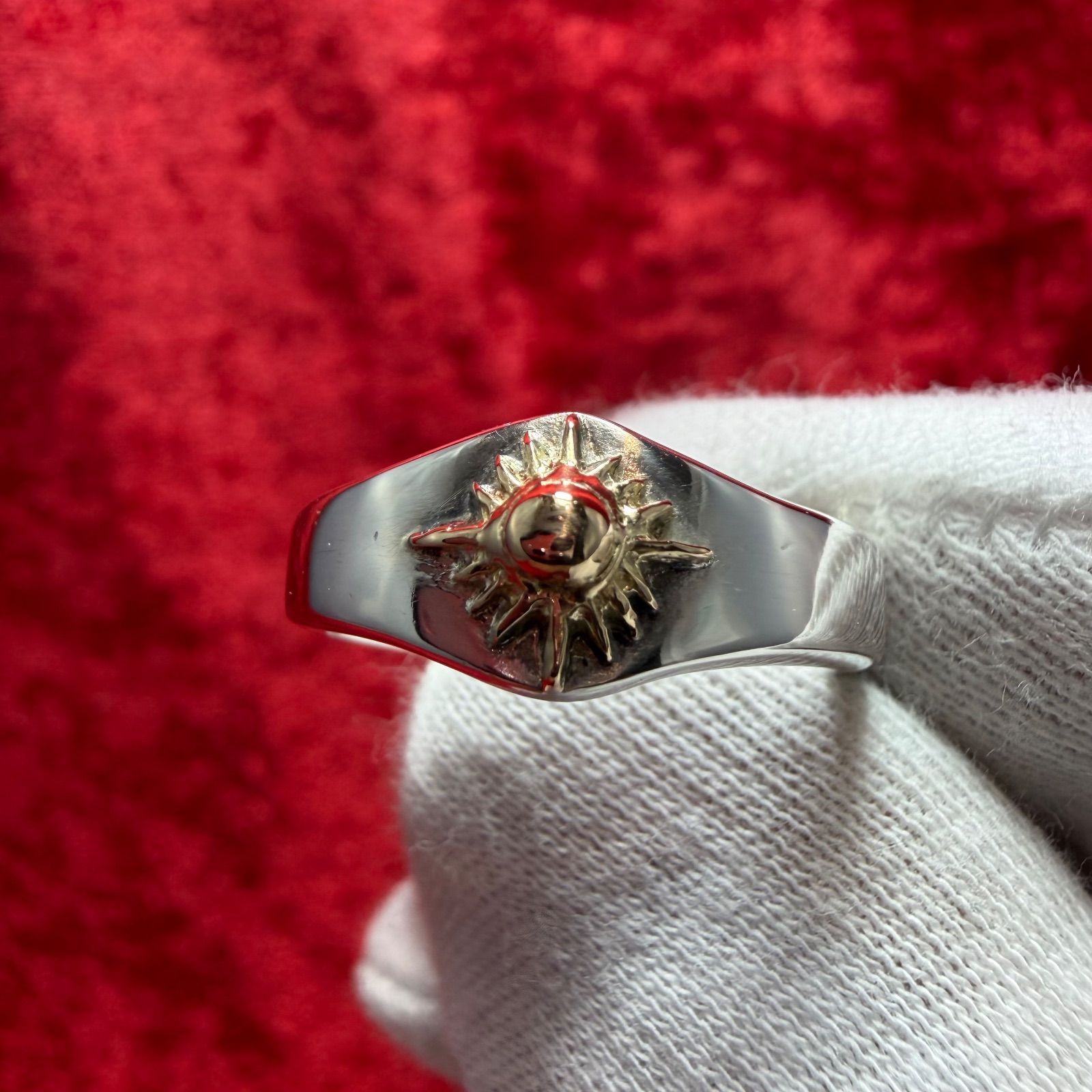 美品 太陽神 リング18号 SILVER×K18 6.3gアリゾナフリーダム/ARIZONA