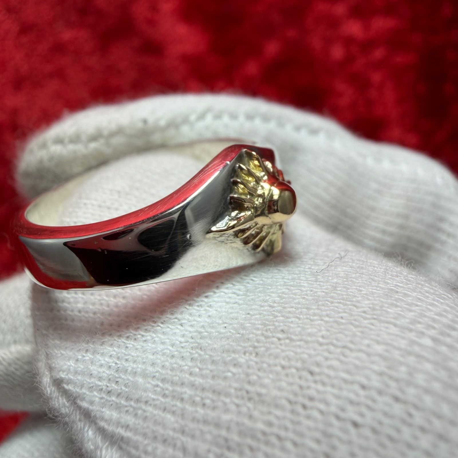 美品 太陽神 リング18号 SILVER×K18 6.3gアリゾナフリーダム/ARIZONA