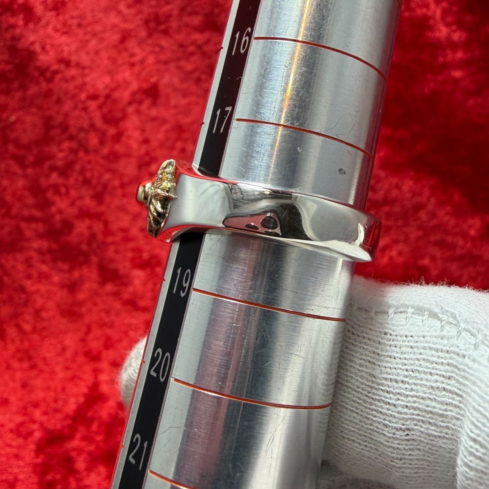 美品 太陽神 リング18号 SILVER×K18 6.3gアリゾナフリーダム/ARIZONA