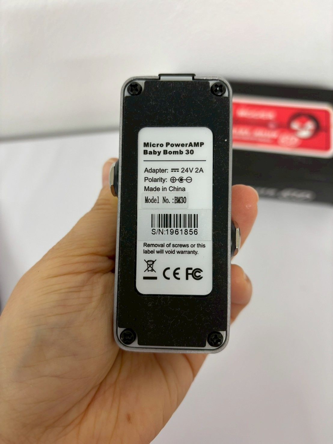 動作未確認】Mooer BABY BOMB 30 マイクロパワーアンプ BM30 ムーア