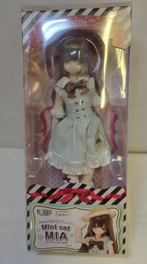 アゾン えっくす きゅーとふぁみりー meow×meow a la mode Mint Cat みあ