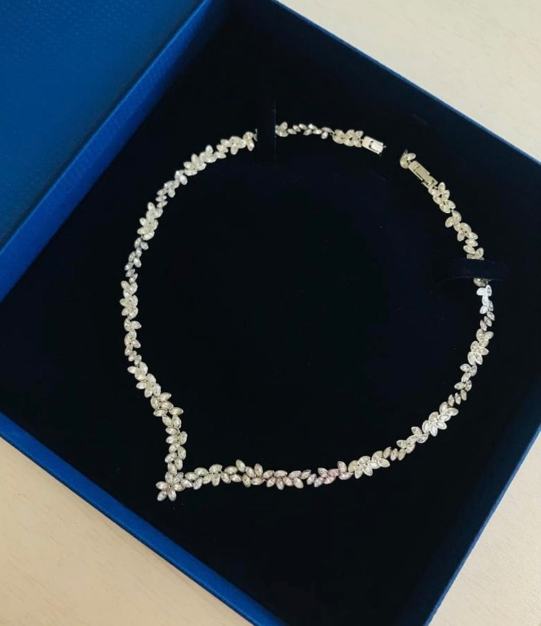 スワロフスキーSwarovskiDiapasonAll-aroundVネックレス - メルカリ